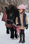 Mountain Horse Junior Fuzzy Fleece in Golden Beige - Lifestyle