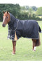 Highlander Plus Turnout Rug & Neck Set 200g - Black - rug