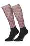 LeMieux Adult Footsie Socks in LeMieux Orchid