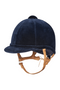 Charles Owen Fian Velvet Riding Hat - Navy