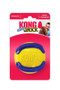 KONG Jaxx Brights Ball Dog Toy in Yellow/Purple