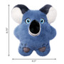 KONG Snuzzles Koala Dog Toy - size