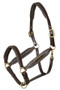 Velociti Gara Leather Headcollar - Havana