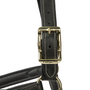 Velociti Rapida Comfort Leather Headcollar - Black