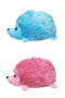 KONG Puppy Comfort HedgeHug Dog Toy - blue and pink