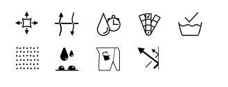 A black and white icons Description automatically generated