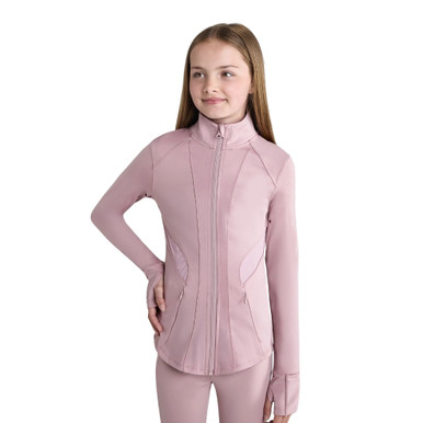 Aztec Diamond Young Rider Fitted Jacket in Pink | Country & Stable
