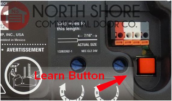 Learn Button Location