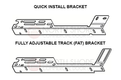 Wayne Dalton Torque Master PLUS Spring Hardware Conversion Kit Quick install bracket and fully adjustabel track (fat) bracket