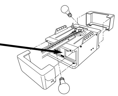 Liftmaster 108D34 Garage Door Opener Lens Cover Technical Drawing