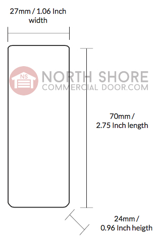 Gogogate Wireless Sensor GGG2-TWS Technical Drawing