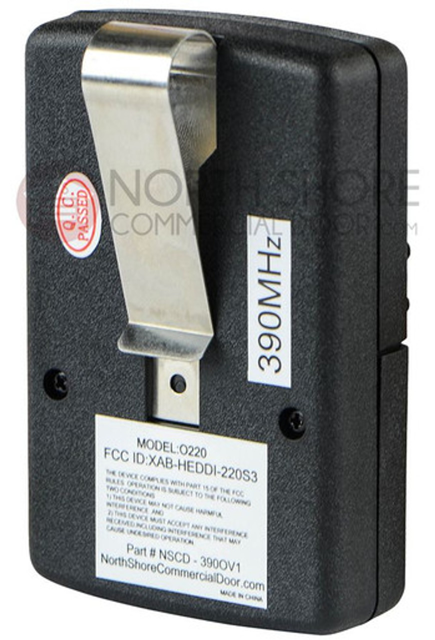 ⭐︎Hi-bood⭐︎ REMOTE CONTROL - 390 - Overhead Door Parts Online