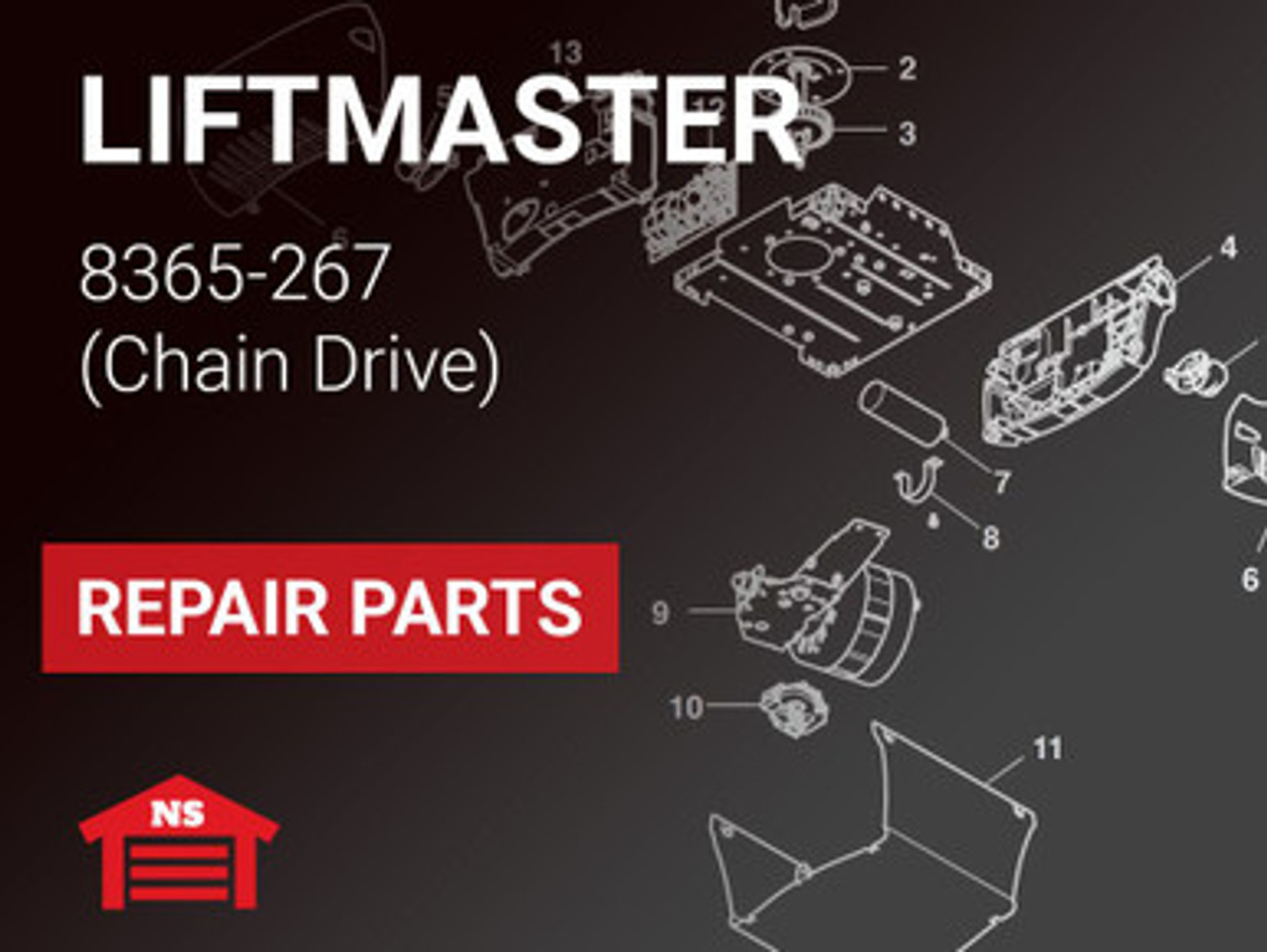 Liftmaster Model 8365267 Chain Drive