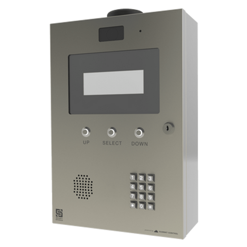 Security Brands Products 16-M4 Cellular Multi-Tenant Entry System with 4-Line LCD