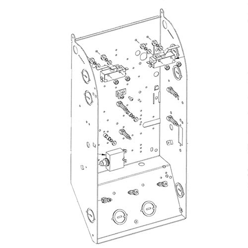 Manaras CBOX032 Opera Control box "D" Holes