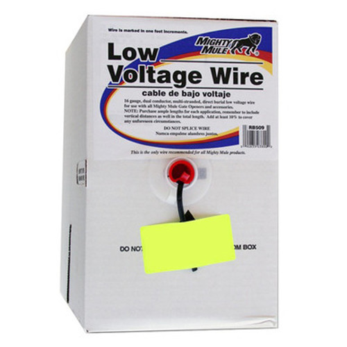 Low Voltage Wire, 16 Ga., Dual Stranded (1000-ft. Roll) RB509 by GTO