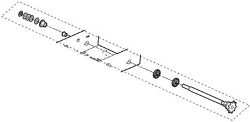 LiftMaster K72-33872-2 Limit Switch Shaft Kit