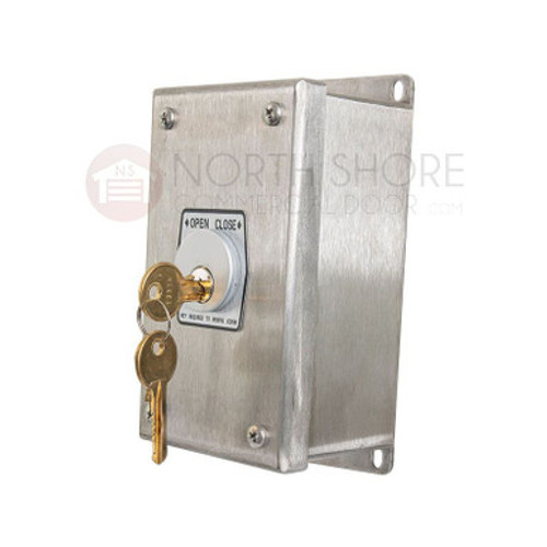 1K4X-SS Nema 4X Exterior Open-Close Key Switch With Stainless Steel Enclosure