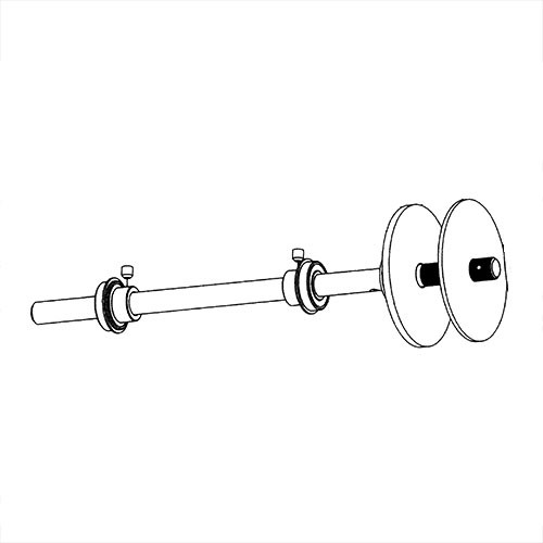 Manaras SHAFT080 MTBH Input Shaft 5/8-24 x 14-3/4