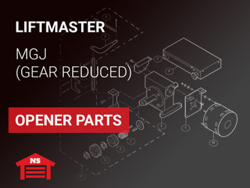 LiftMaster Model MGJ Medium-Duty Gear Reduced Operator Parts