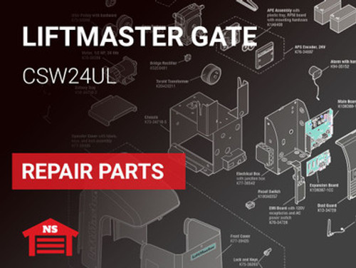 Liftmaster CSW24UL Gate Opener Repair Parts