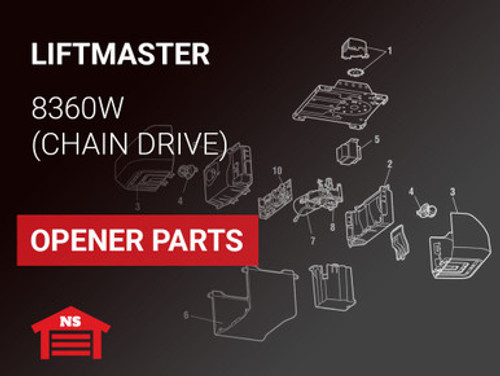 LiftMaster Model 8360W Chain Drive