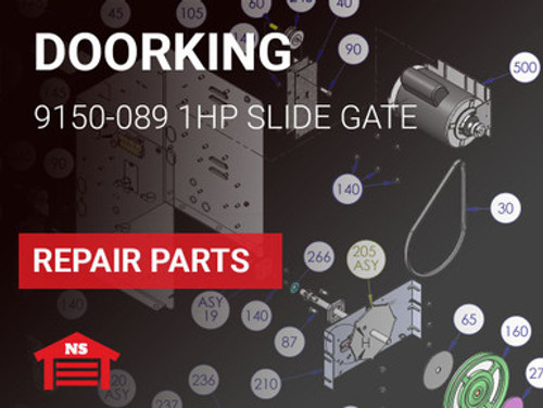 DoorKing 9150-089 1 HP Opener Parts
