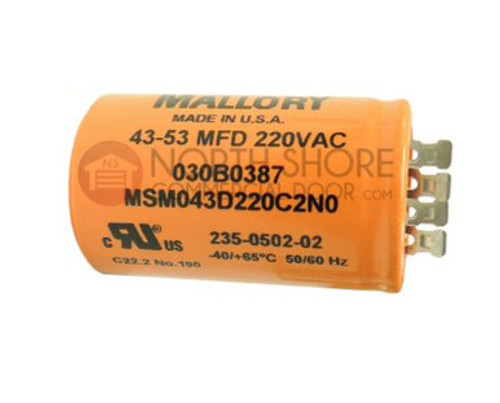 Liftmaster 30B387 Garage Door Opener Capacitor