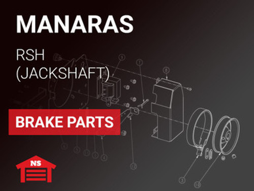 Manaras Rapido RSH Brake Parts