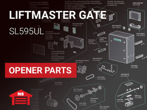 LiftMaster SL595UL Gate Opener Parts
