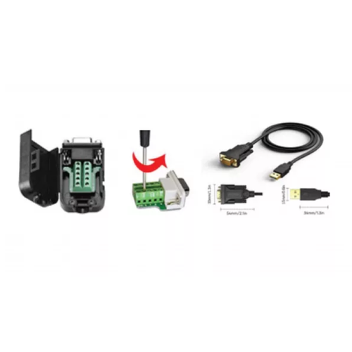 EMX TRES-900-USB-RS232 Field Service Kit for Reader Serial Port Connector, USB to RS232