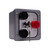 3BXL 3-Button Exterior Surface Mount Control Station w/Key Lock Out