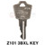 MMTC KEY Cut Keys (Replacement)