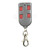 Transmitter Solutions Monarch FLA433TSPW4K 4-Button Gate and Garage Door Opener Keychain Remote