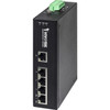 Vivotek Industrial 4xFE PoE + 1xFE Switch 2 Layer Supported Rail-mountable Wall Mountable