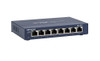 Netgear 8 Port 10/100/1000 (PoE) Gigabit Ethernet Net Switch with 4 Ethernet Ports