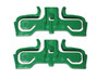 Dell Plastic Retention Clips (Pair) for Xeon Heatsinks, PowerEdge