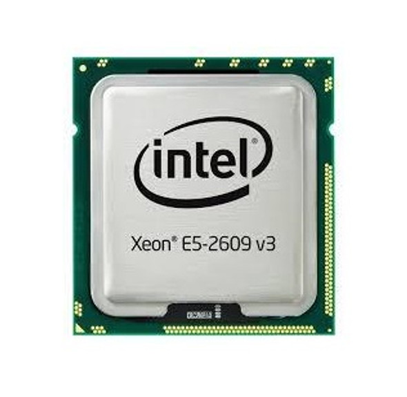 Dell Intel Xeon 6 Core E5-2609V3 1.9GHz Clock Speed 15MB L3 Cache 6.4GT/s QPI Speed CPU Socket Type FCLGA2011-3 22NM 85W Processor