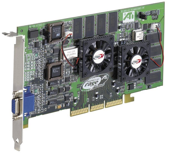 ATI Rage 128 Pro VGA/ AGP Video Graphics Card