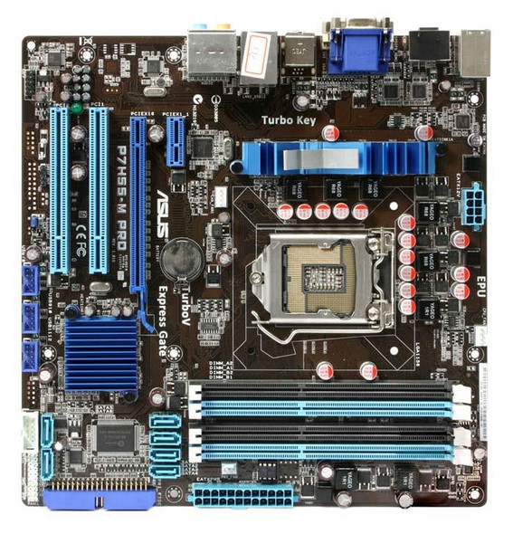 ASUS P7H55-M Pro Intel H55 Chipset Socket 1156 micro-ATX Motherboard System Board