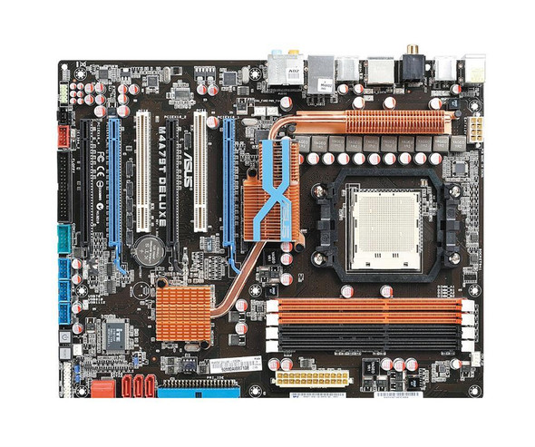 ASUS Socket AM3 AMD 790FX + SB750 Chipset AMD Phenom II/ AMD Athlon II/ AMD Sempron Processors Support DDR3 4x DIMM 5x SATA 3.0Gb/s ATX Motherboard