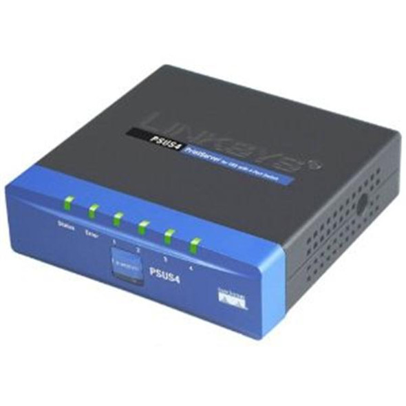 PSUS4 - Linksys 1X USB Port & 4X Port 10/100Base-TX 200Mb/s Switch