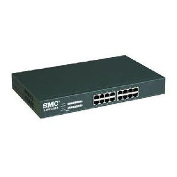 SMCGS16 - SMCNetworks 16Ports RJ-45 10/100/1000Base-T Unmanaged Gigabit EZ Switch