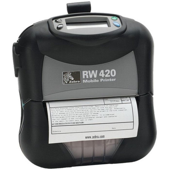 R4D-0UBA000N-00 - Zebra RW 420 Direct Thermal Mobile Receipt Label Printer