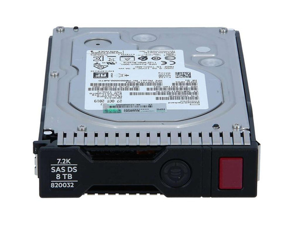 820032-001 - HP 8TB SAS 12Gb/s 7200RPM 512e SC Midline 3.5 inch Hard Disk Drive