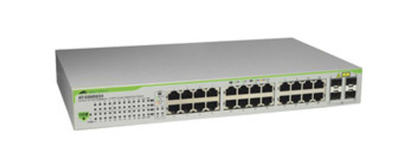 Allied Telesis Ethernet Switch 24 Port 2 Slot 24 10/ 100/ 1000Base-T 2 x
