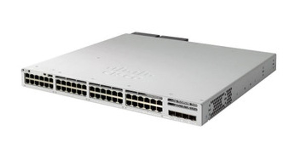 Cisco Catalyst C9300l Managed L3 Switch 48 Poe+ Ethernet Ports & 4 10-gigabit Sfp+ Uplink Ports