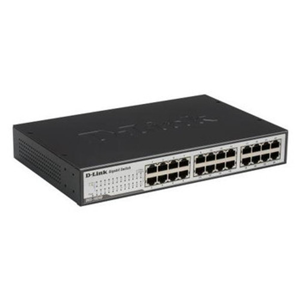 D-Link 24Ports RJ-45 10/100/1000Mb/s 10/100/1000Base-T Gigabit Unmanaged Desktop Switch