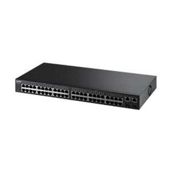 Zyxel ES-1552 Managed Ethernet Switch 2 x SFP (mini-GBIC) 48 x 10/100Base-TX 2 x 10/100/1000Base-T