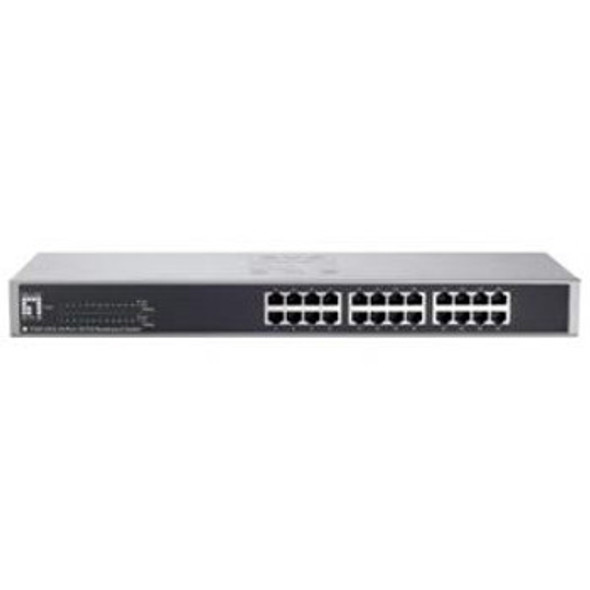 LevelOne 24Ports 10/100 19 Rack Mountable Switch 24 Ports Manageable 24 x RJ-45 10/100Base-TX